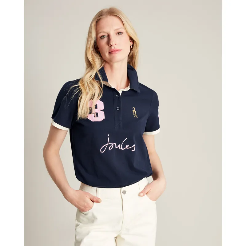 Joules Beaufort Polo Shirt - French Navy-1